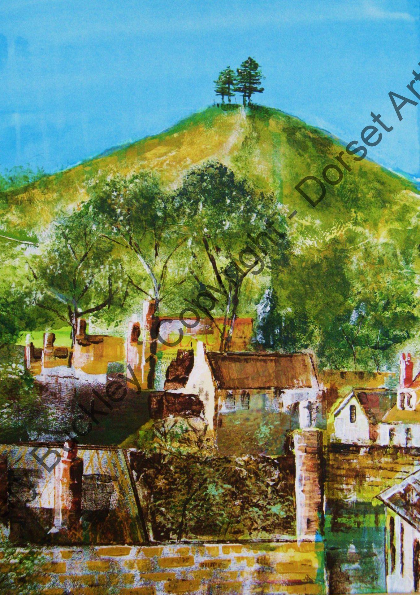 Colmers Hill From Bridport Hilary Buckley Dorset Artist Lyme Regis