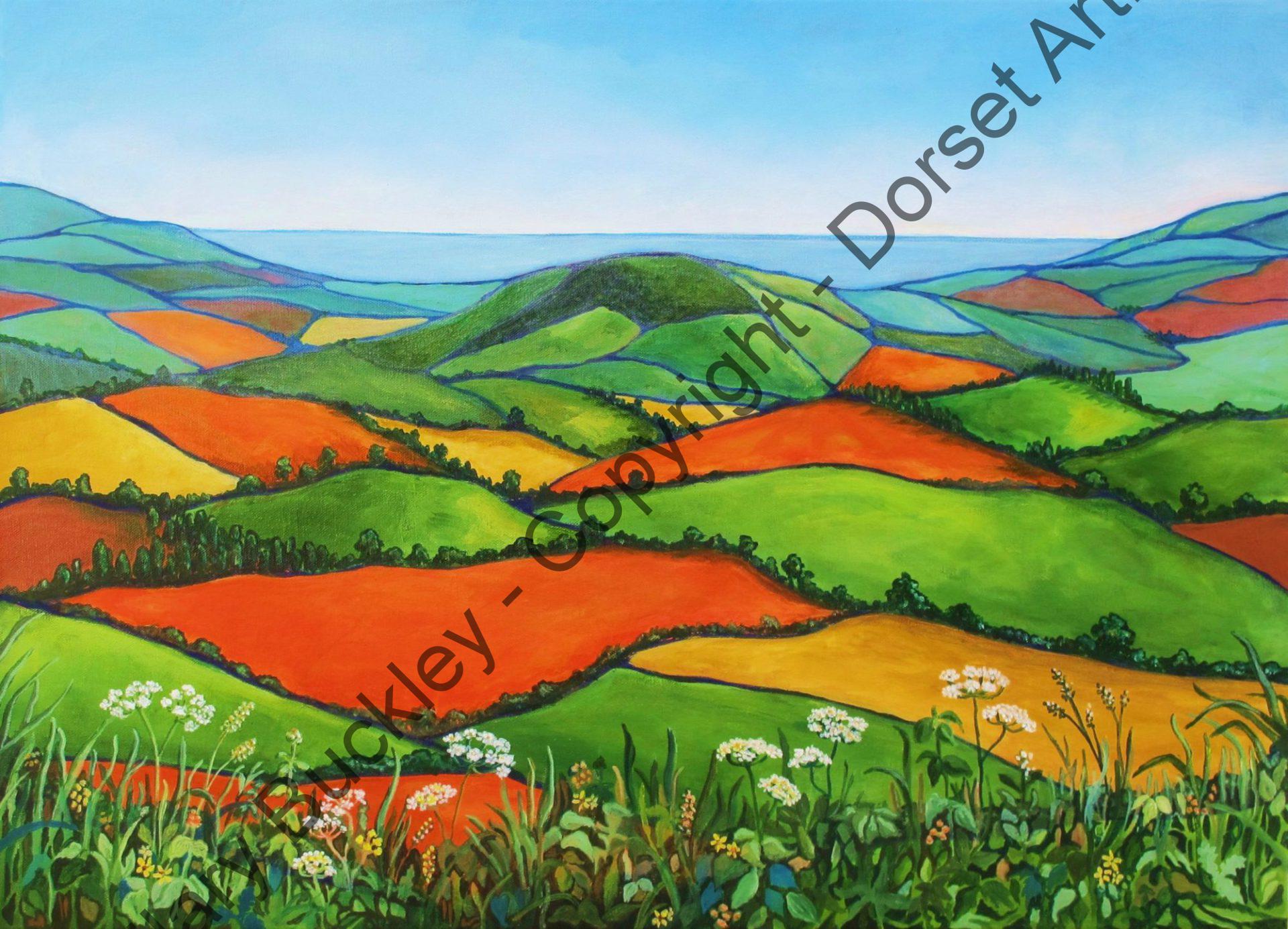 Across Marshwood Vale to the Sea