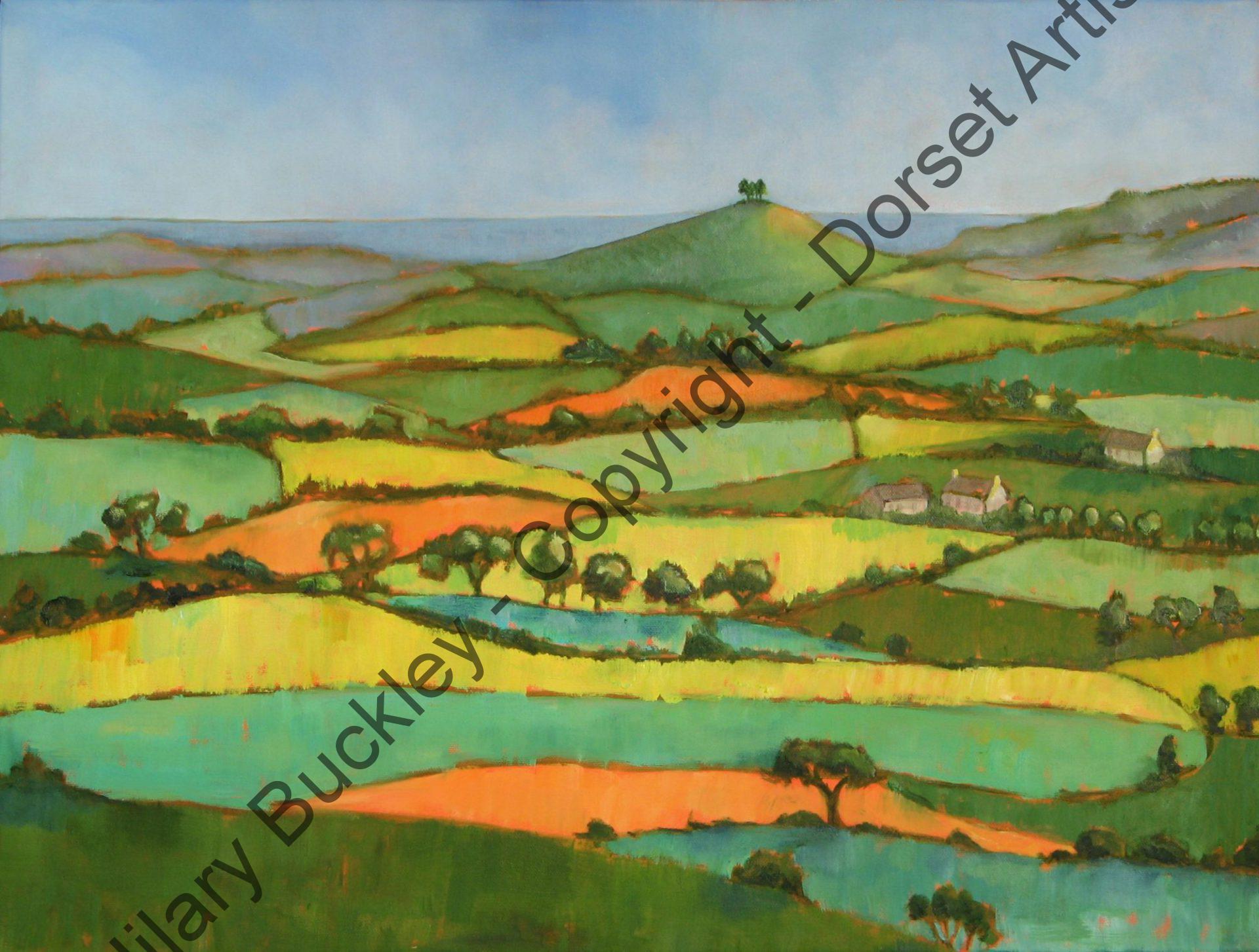 Across to Colmer's Hill