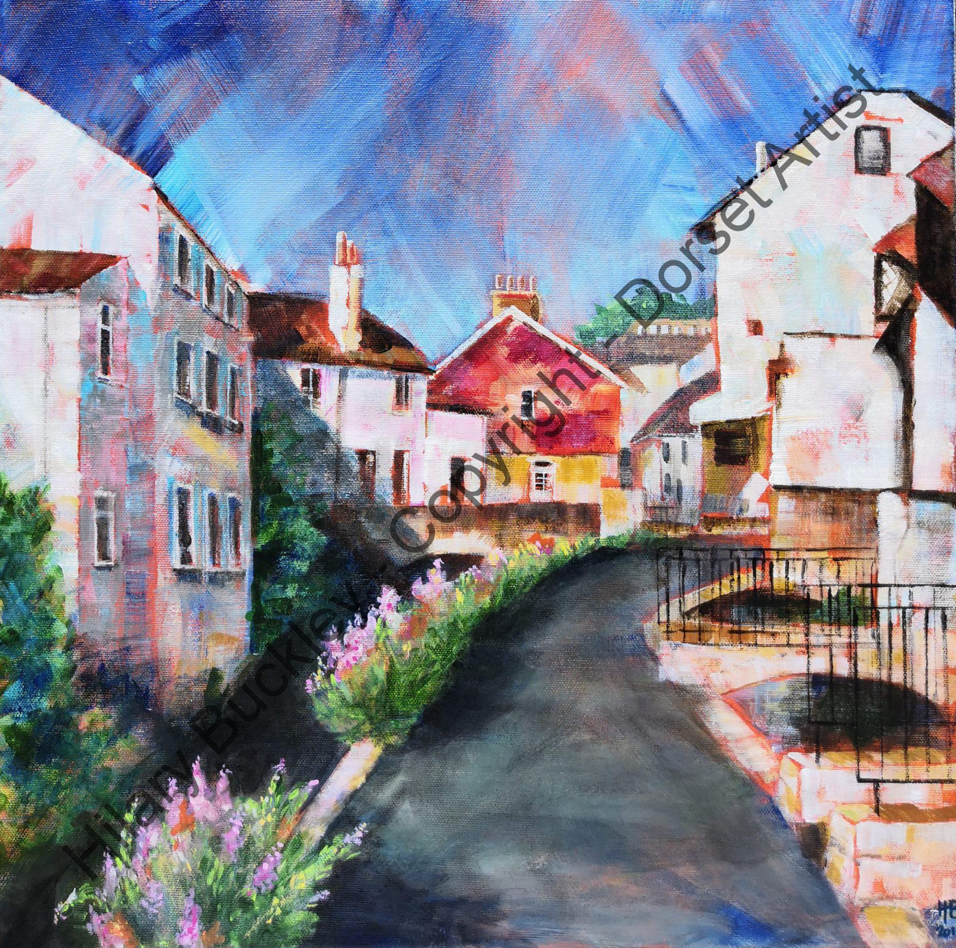 Along the River Lym, Lyme Regis