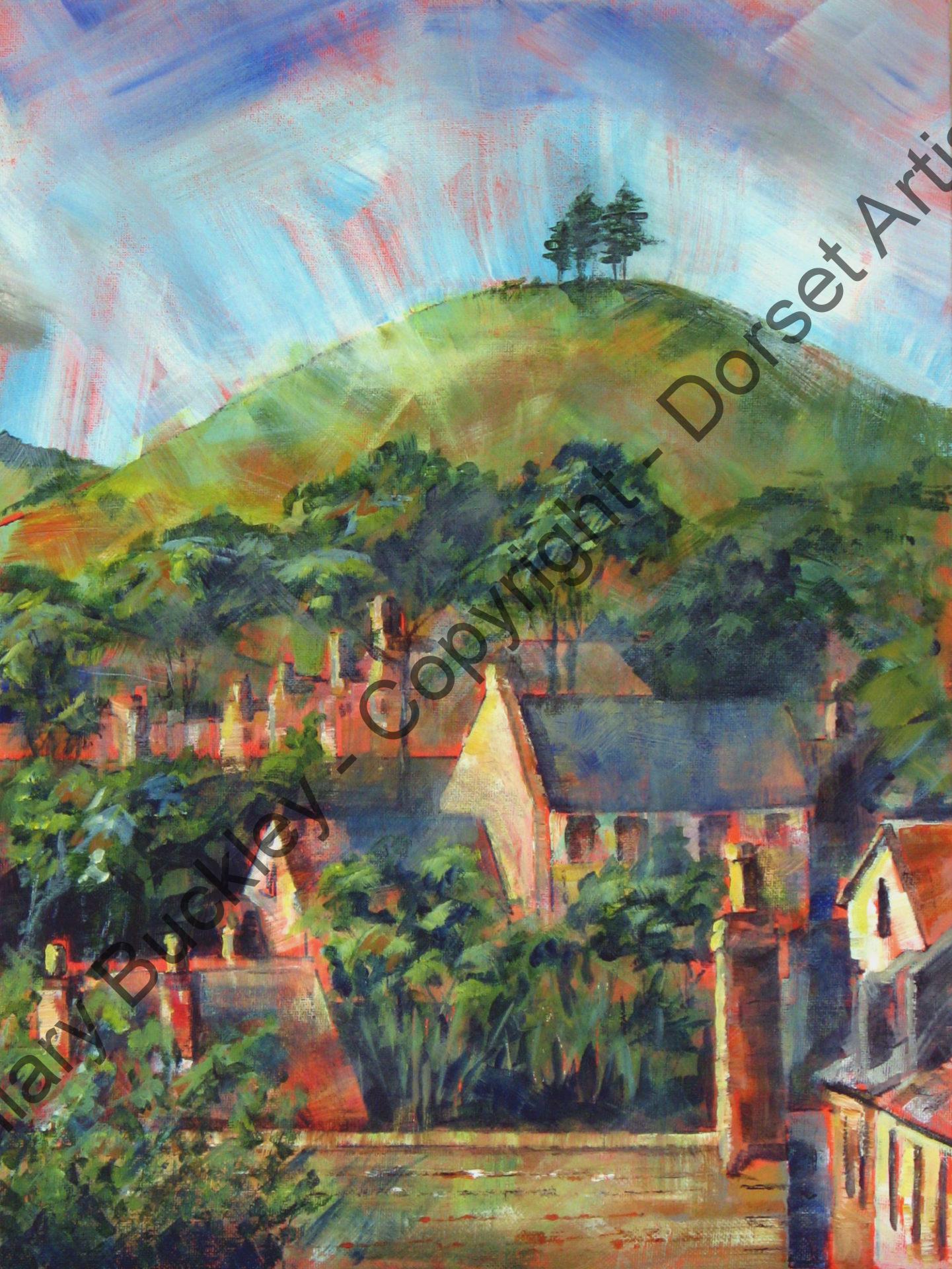 Colmer's Hill from West Street, Bridport