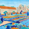 Forde Abbey Kitchen Garden in Winter