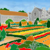 Forde Abbey Kitchen Garden in Summer