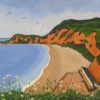 Jacobs Ladder Beach with daisies