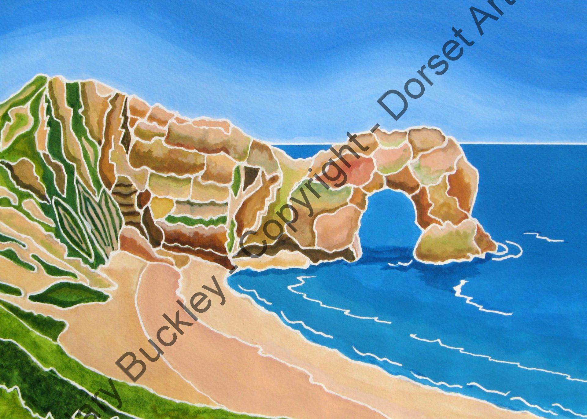 Patterns of Durdle Door
