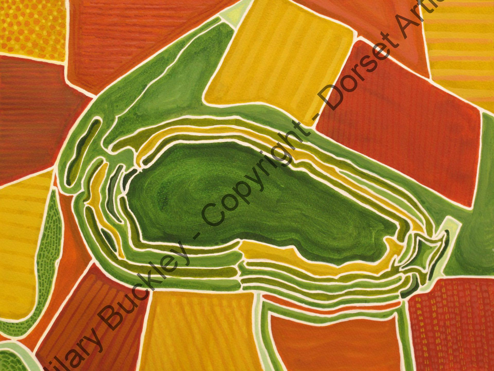 Patterns of Maiden Castle