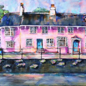 Pink Cottages, Marine Parade, Lyme Regis