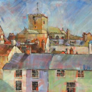 Rooftops over Lyme Regis