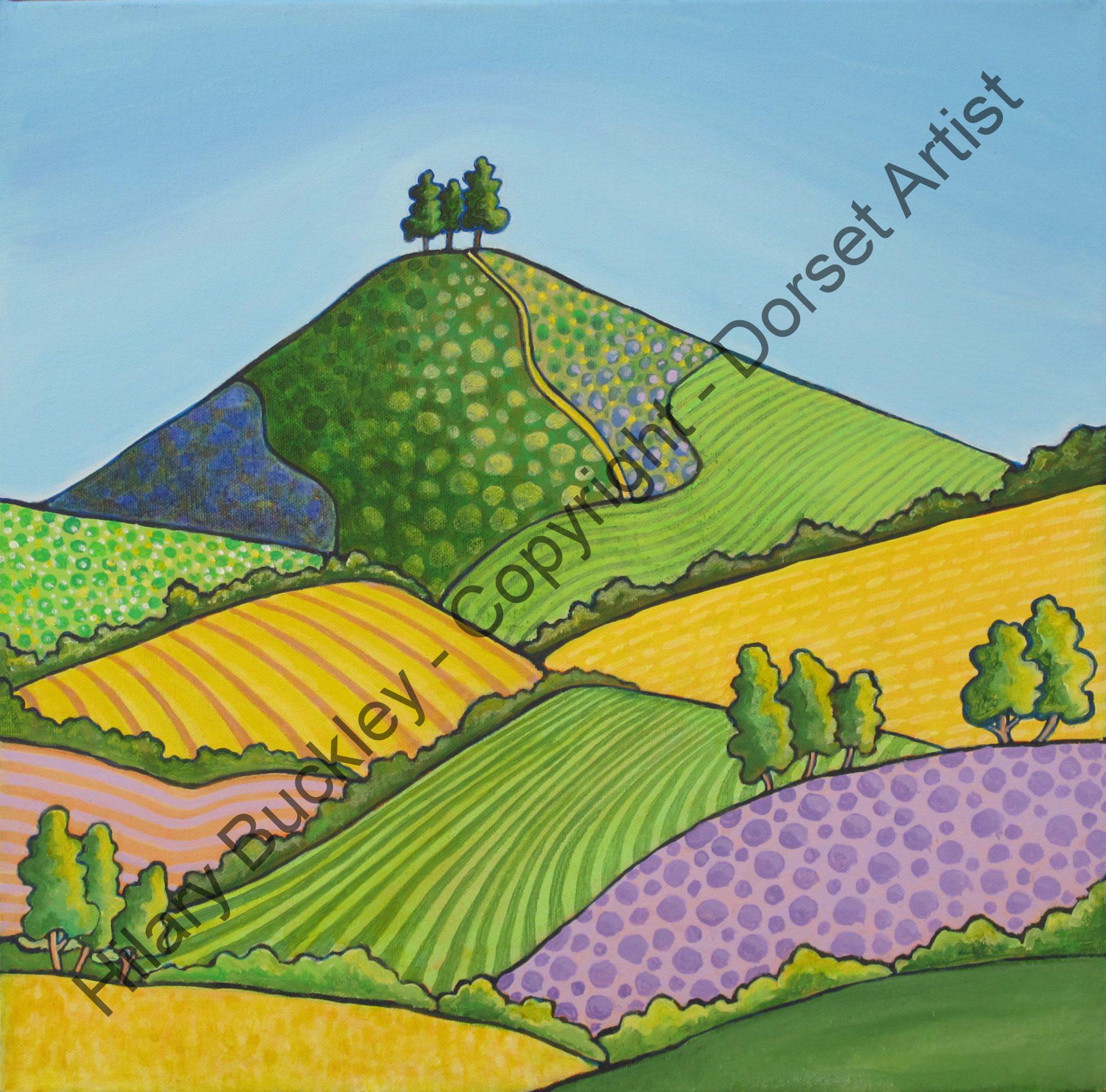 Spring Patterns of Colmer's Hill