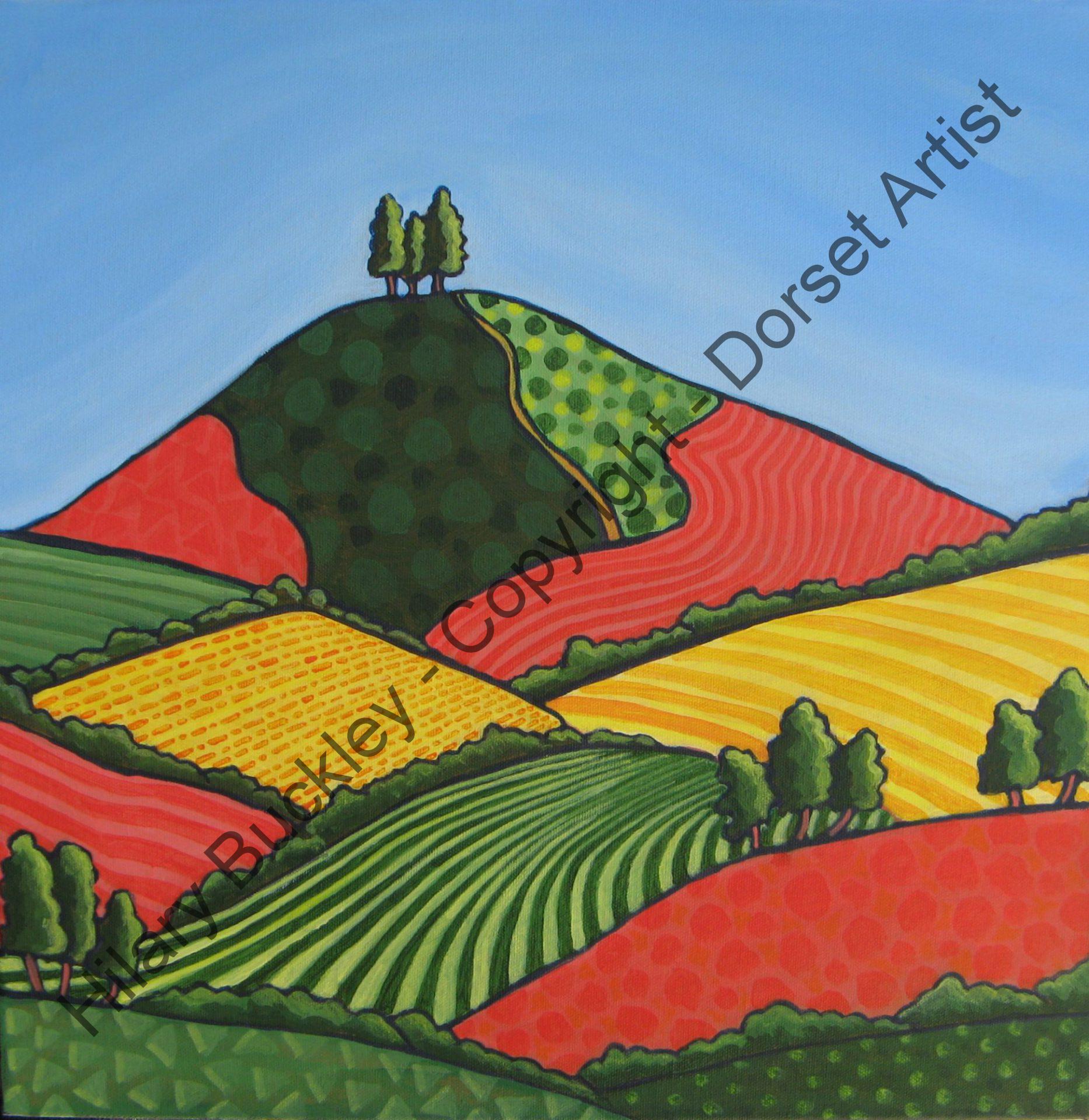 Summer Patterns of Colmer's Hill II
