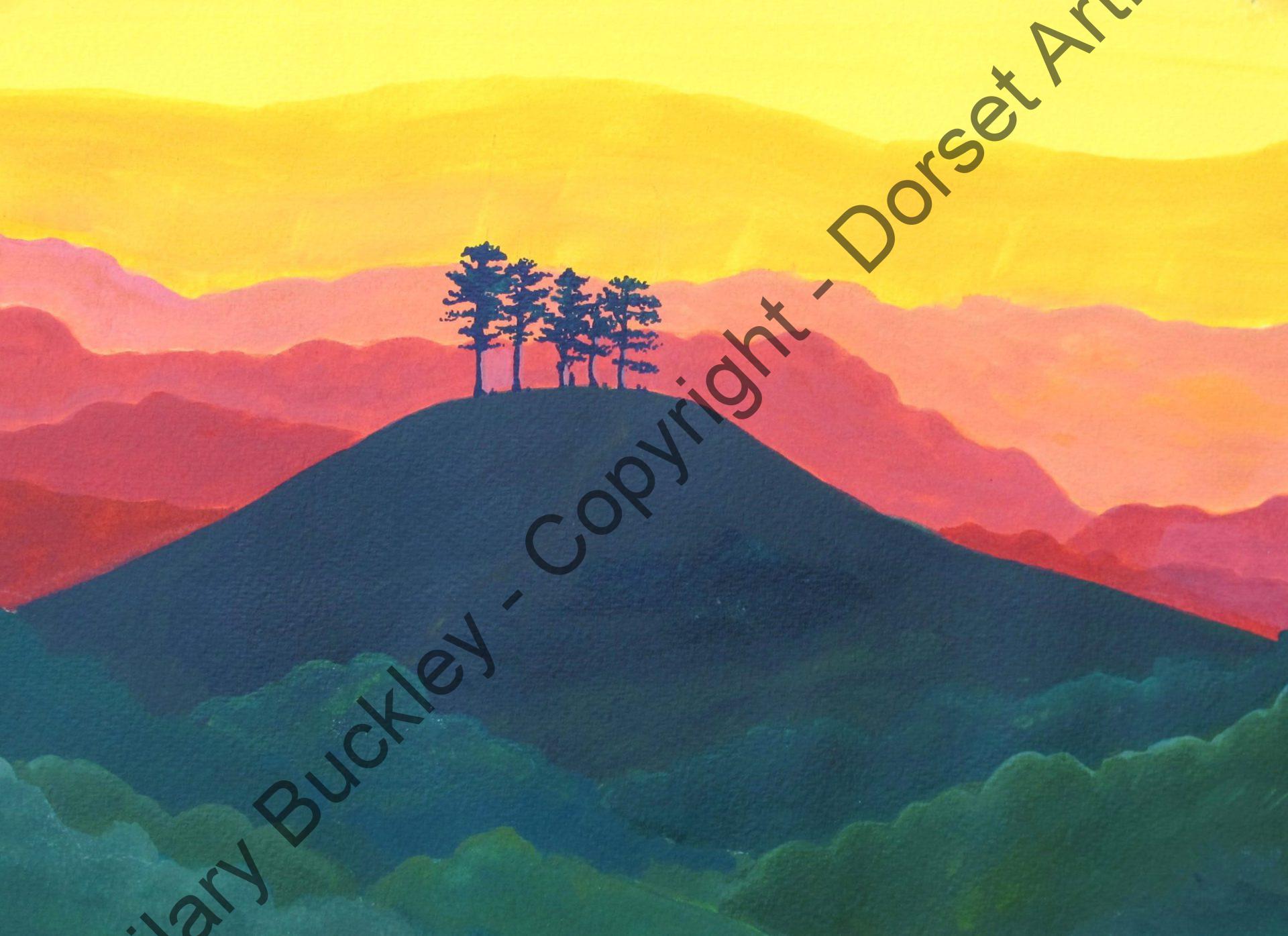 Sunset Colmer's Hill