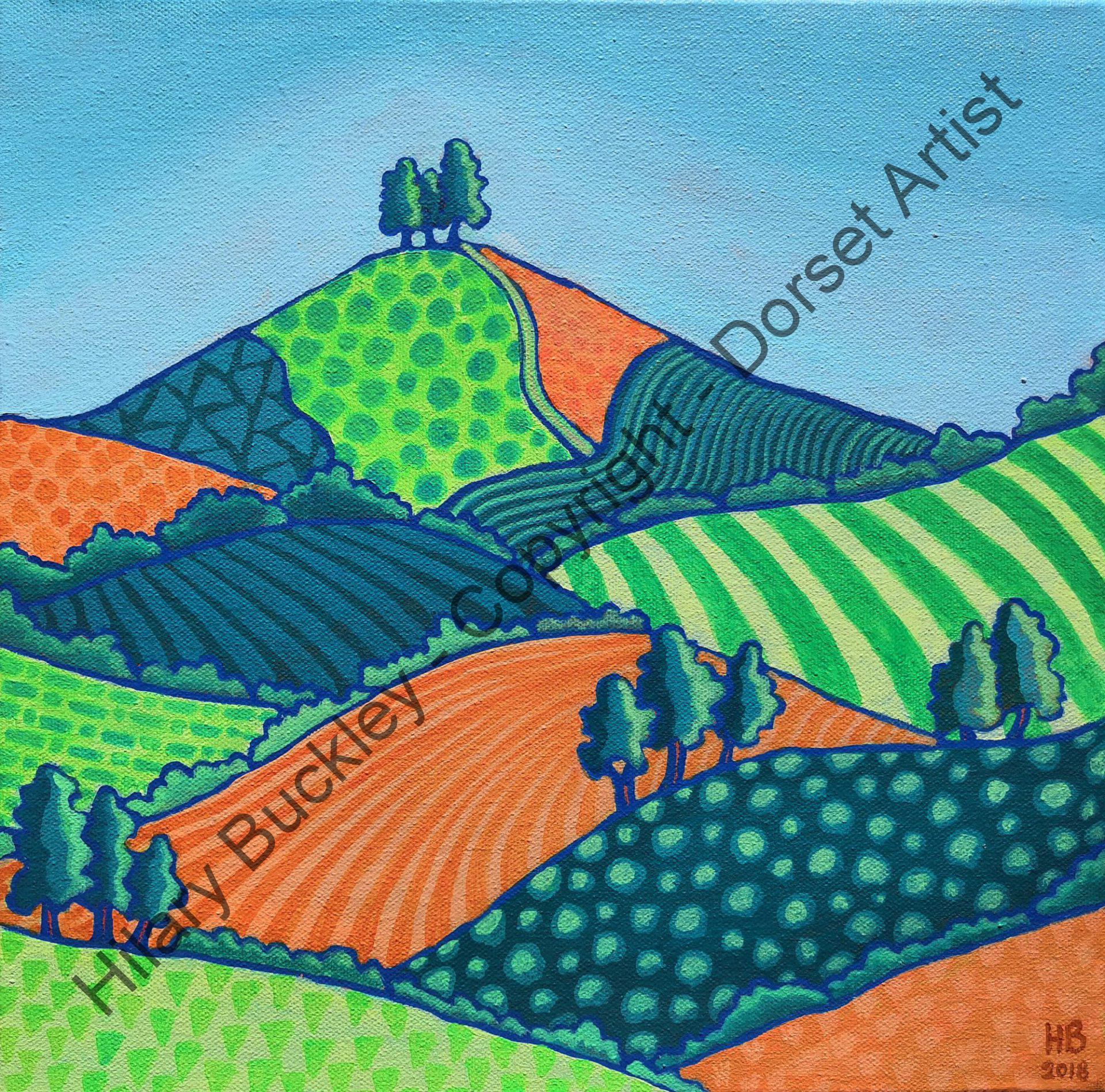 Teal Patterns of Colmer's Hill