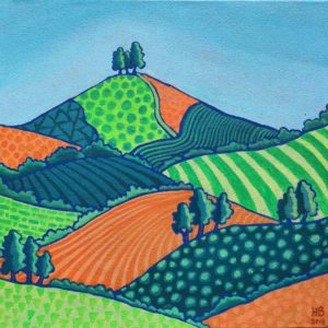 Teal Patterns of Colmer's Hill