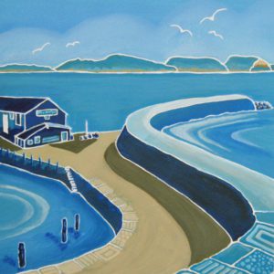 Turquoise Patterns of the Cobb, Lyme Regis