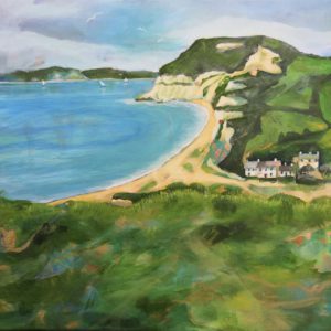 Over to Golden Cap from Seatown