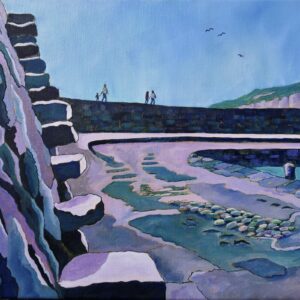Granny's Teeth Steps on the Cobb, Lyme Regis