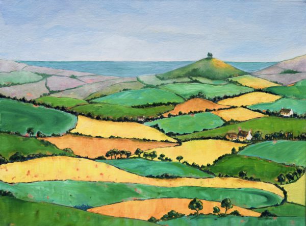 Over the Fields to Colmer's Hill