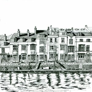 Houses on Weymouth Harbour
