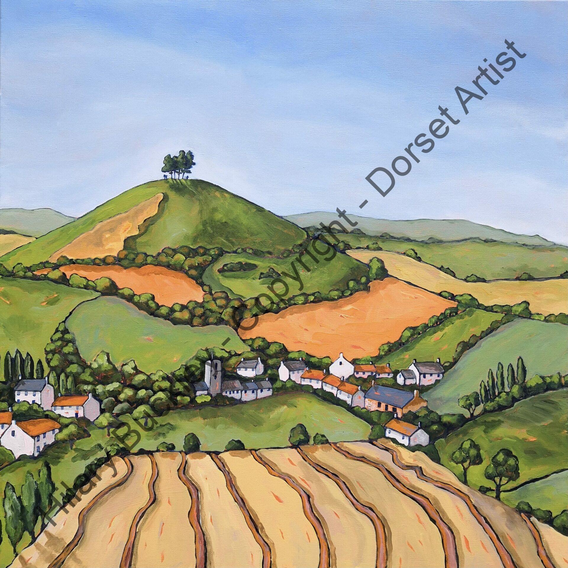 Striped Fields to Colmer's Hill
