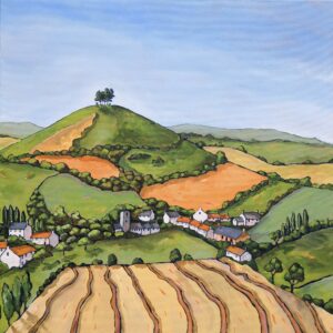 Striped Fields to Colmer's Hill