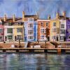 Colourful Houses on Weymouth Harbour