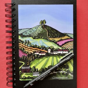 Colourful Colmer's Hill Sketchbook