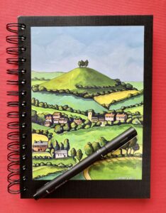 Green Fields to Colmer's Hill Sketchbook