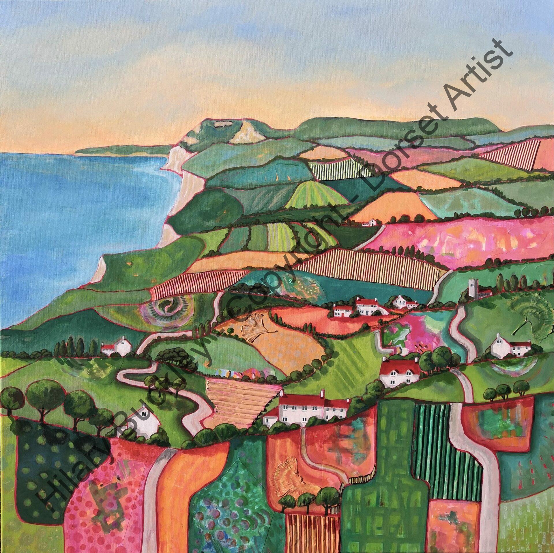 Colourful Jurassic Coast