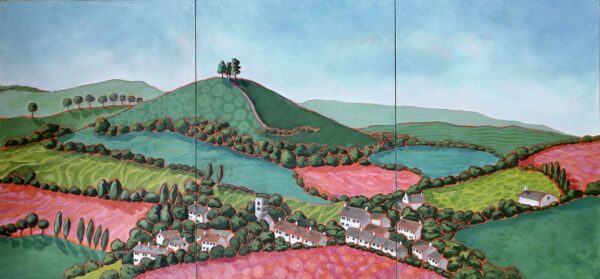 Cheery Colmer’s Hill Triptych