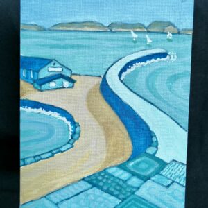 Mini Turquoise Cobb, Lyme Regis No. 2