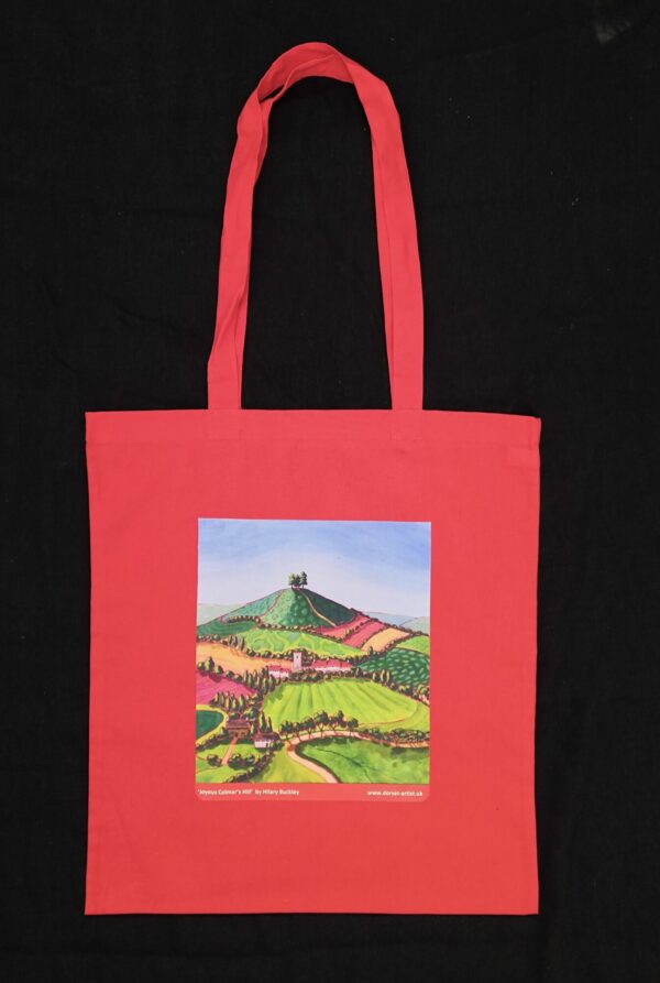 Red bag with Joyous Colmer's Hill