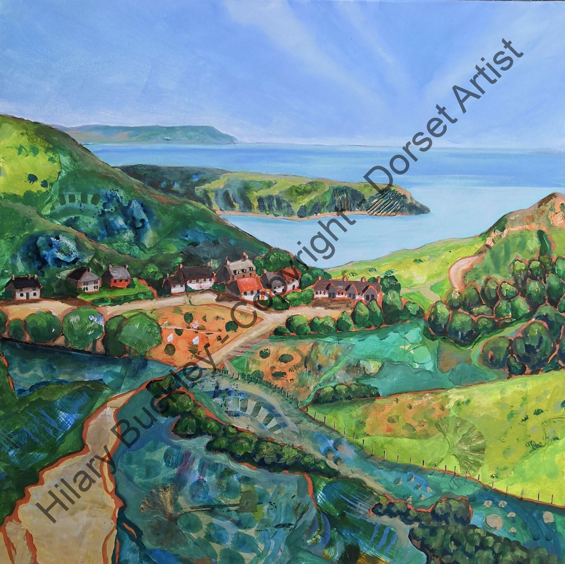 Pathway to Lulworth Cove