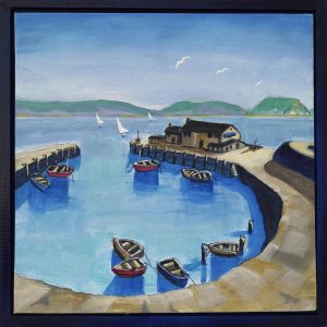 Square Summertime Cobb, Lyme Regis
