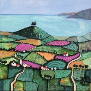 Magenta Fields to Colmer's Hill
